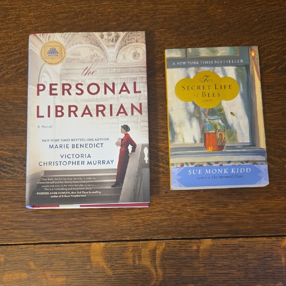 ♦️"The Personal Librarian" & "The Secret Life Of Bees" Book Bundle FINAL PRICE♦️